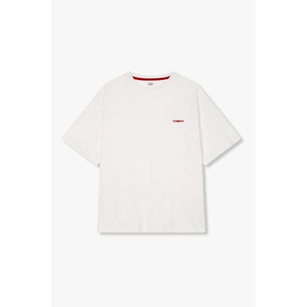 [UNI] ロゴ刺繍ヒドゥンポケットTシャツ 91U5222195001
