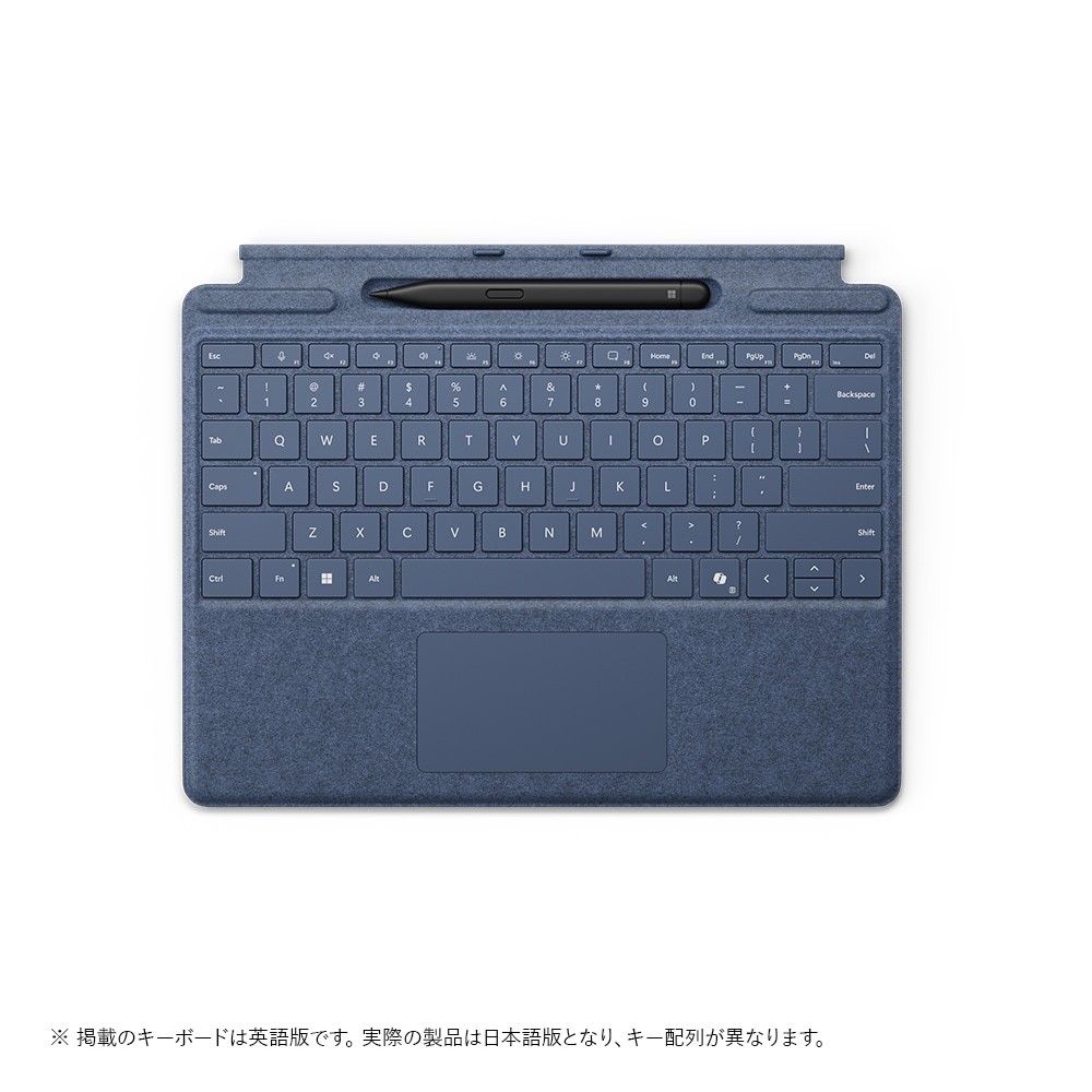 マイクロソフト 8X6-00209 Surface Pro 13 インチ キーボード（ペン収納付き/スリム ペン付き） サファイア 8X600209PRTPCVSA