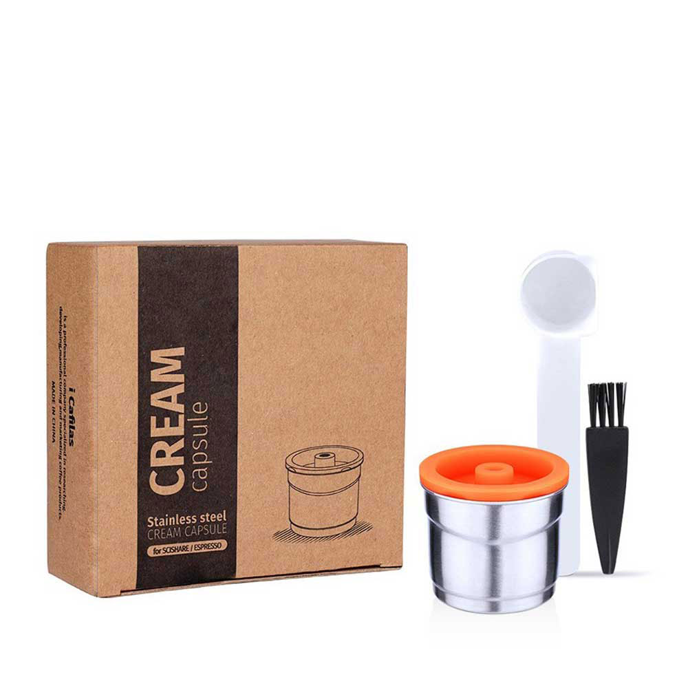 イリー互換リフィルカプセル4ショットパッケージ 環境に優しいコーヒーカプセル