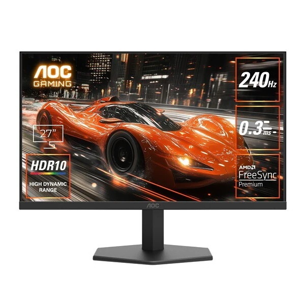 27G11ZE2/11 ゲーミング液晶ディスプレイ 27型/1920×1080/HDMIDisplayPort/ブラック/スピーカー:なし/240Hz