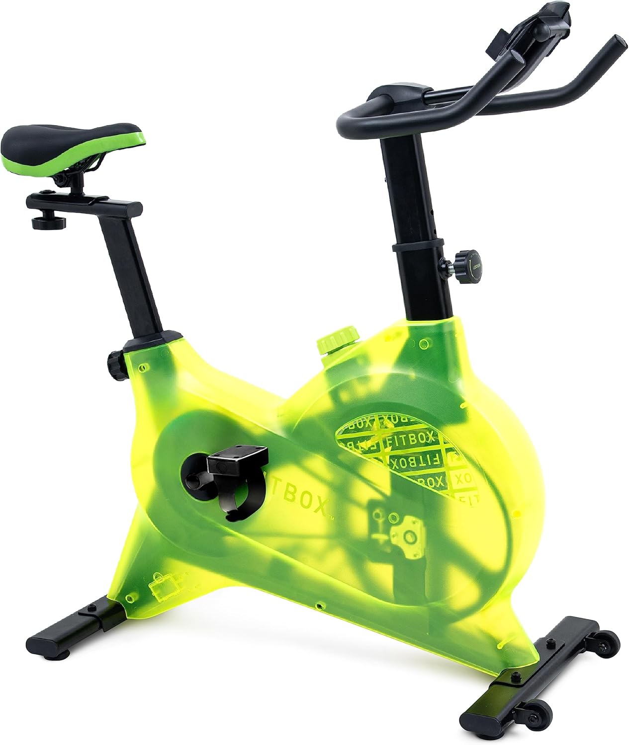 FITBOX LITE 第3世代 フィットネスバイク スピンバイク ダイエット器具 組み立て簡単 静音 トレーニング トレーニングバイク