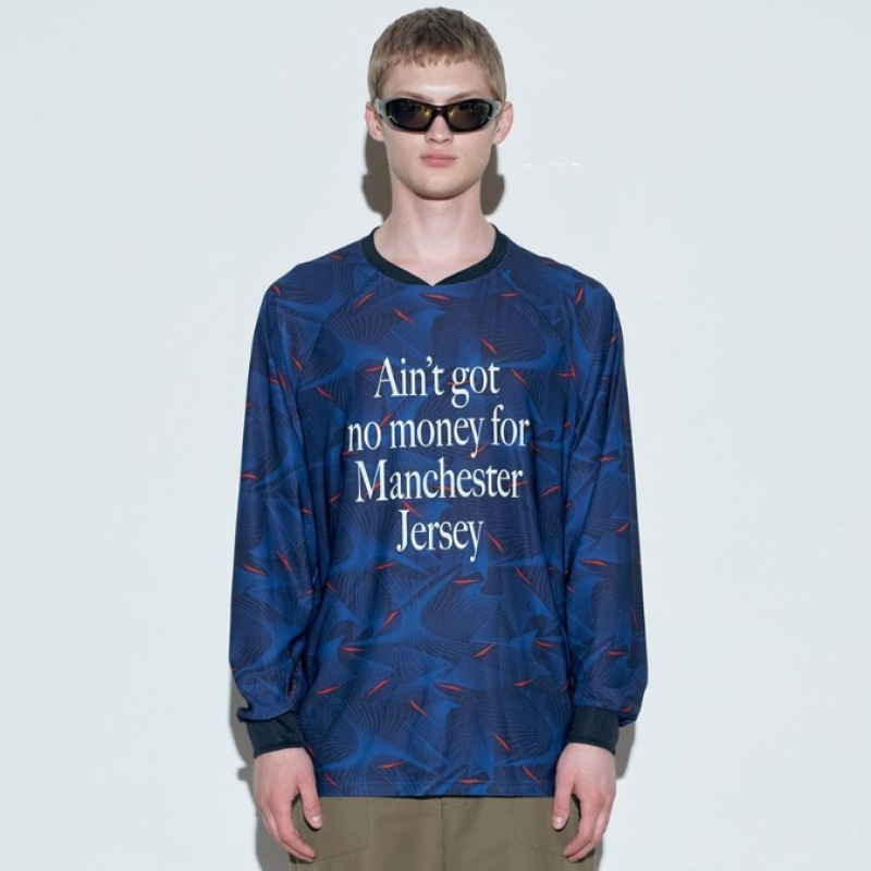 SCULPTOR サッカー ジャージ L/S Tシャツ パターン
