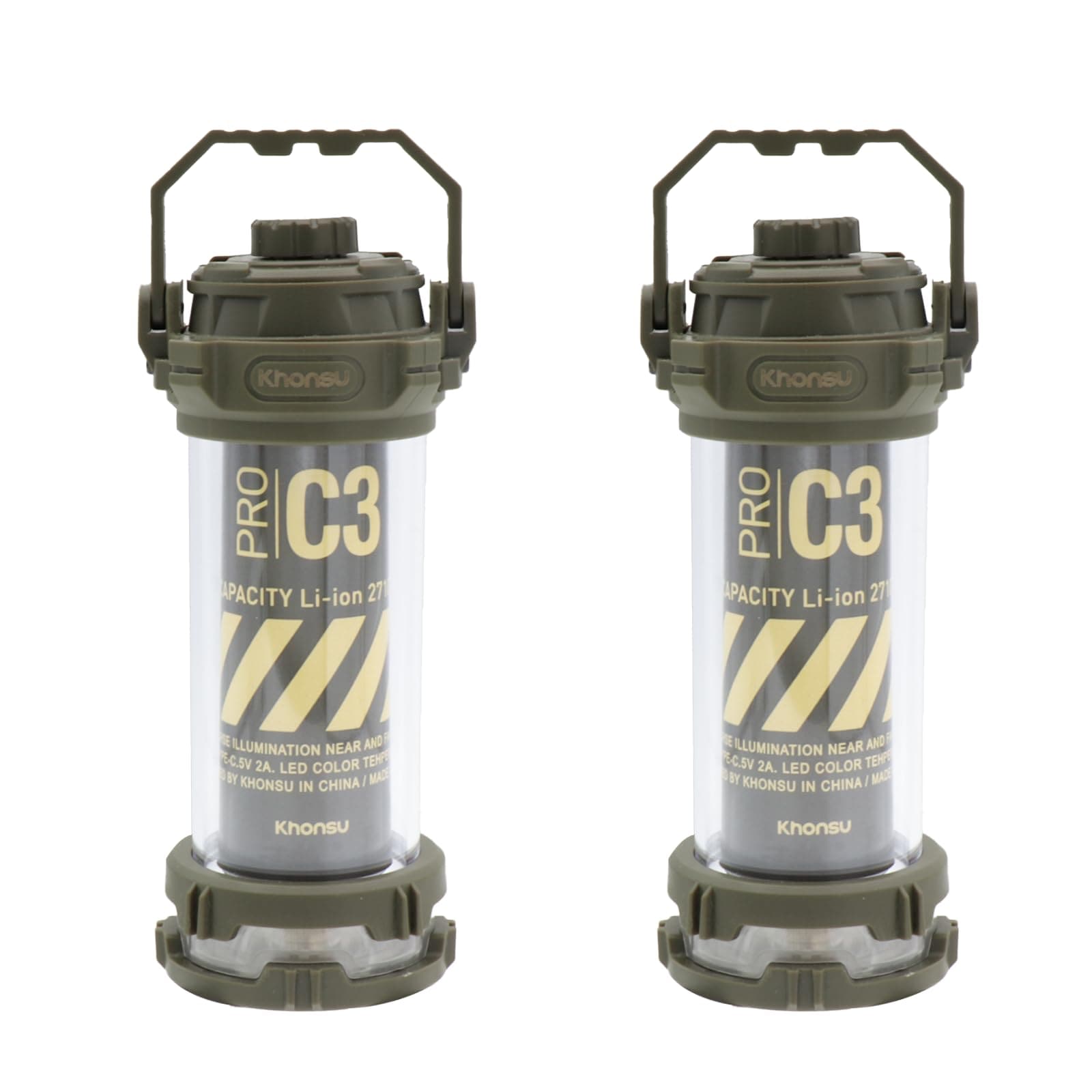 LEDランタン BATOT キャンプ ランタン 6つ点灯モード 5000mAH ランタン 2個入り led 充電式 懐中電灯 無段階調光IP54防水防塵磁石ベース USB充電式 led キャンプ