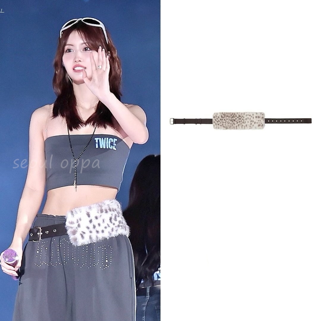 KOREA [ luvistrue ] EV FUR BELT