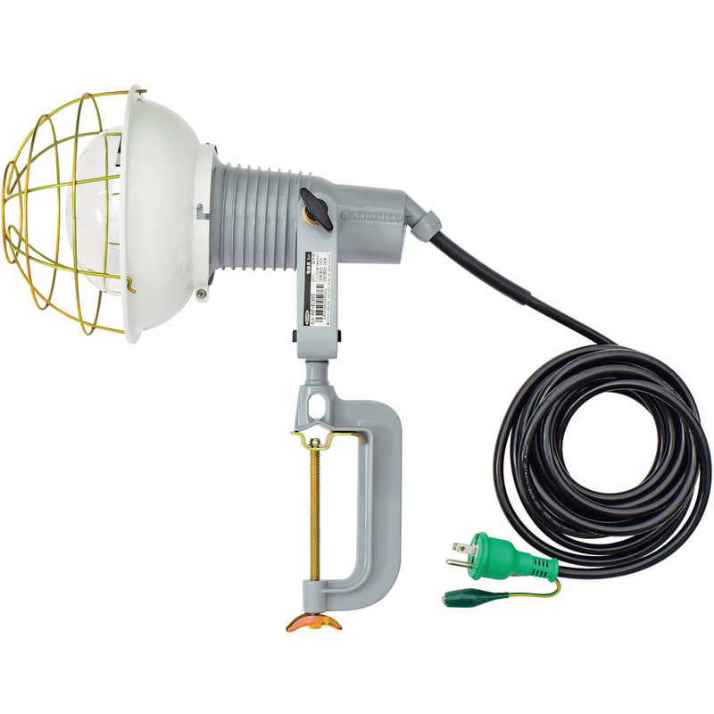 日動工業　日動レフ球投光器100V300W5mアース付 　AF-E305
