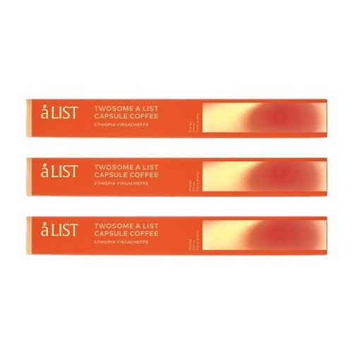 ツーサムプレイスネスプレッソ互換カプセルエイリストエチオピアイエガチェフカプセルコーヒー10個入り×3カプセルコーヒータンビールームティータイム