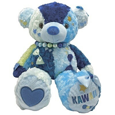 くまのぬいぐるみ　かわいい　プレゼント　KAWAII BEAR SKY　Lサイズ　10 周年記念　もふもふ　ふわふわ　贈り物　テイクオフ　約46センチ　誕生日や記念日のギフトとして可愛いヌイグ 6,195円