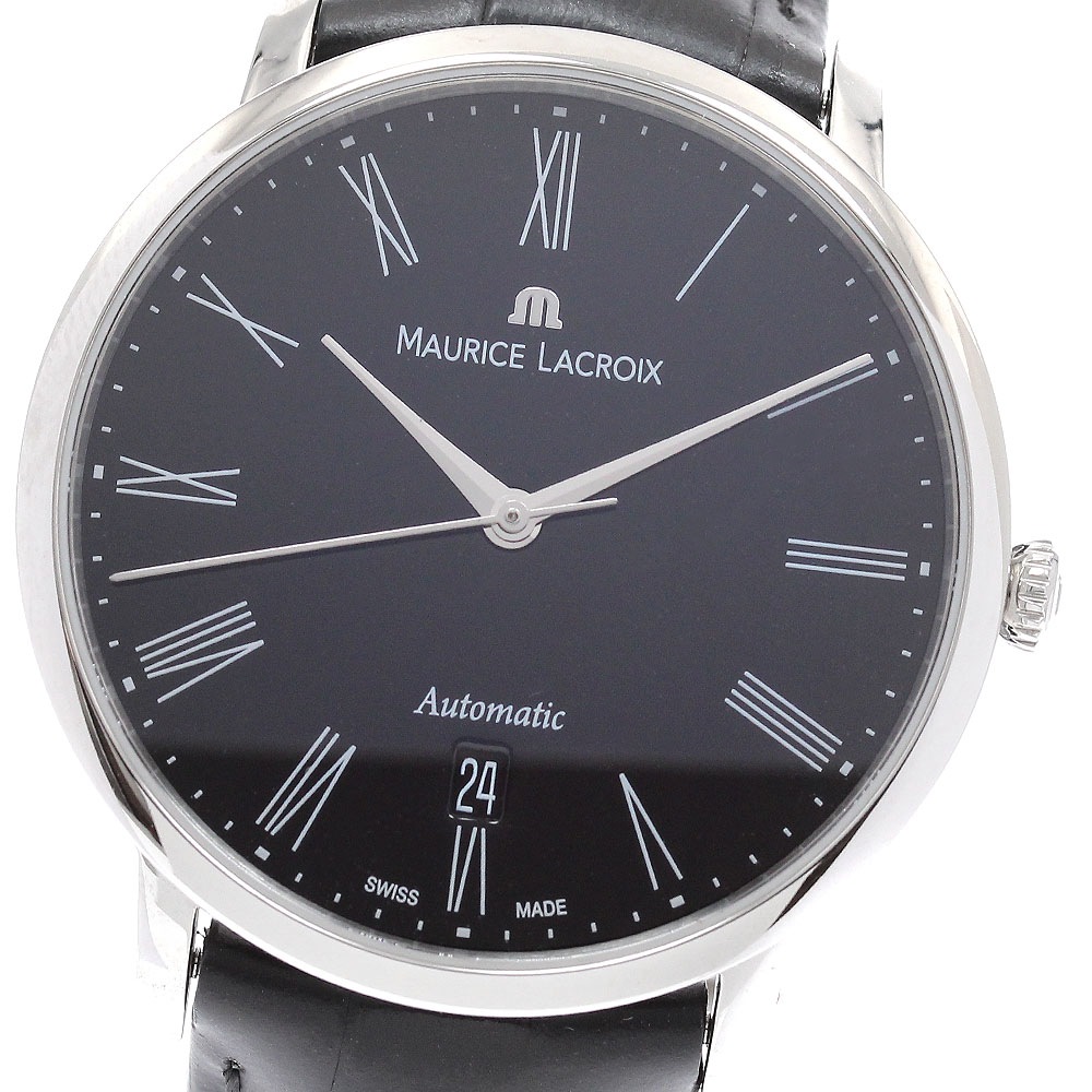 モーリスラクロア MAURICE LACROIX LC6067 レ・クラシック デイト 自動巻き メンズ 極美品 _935344【中古】