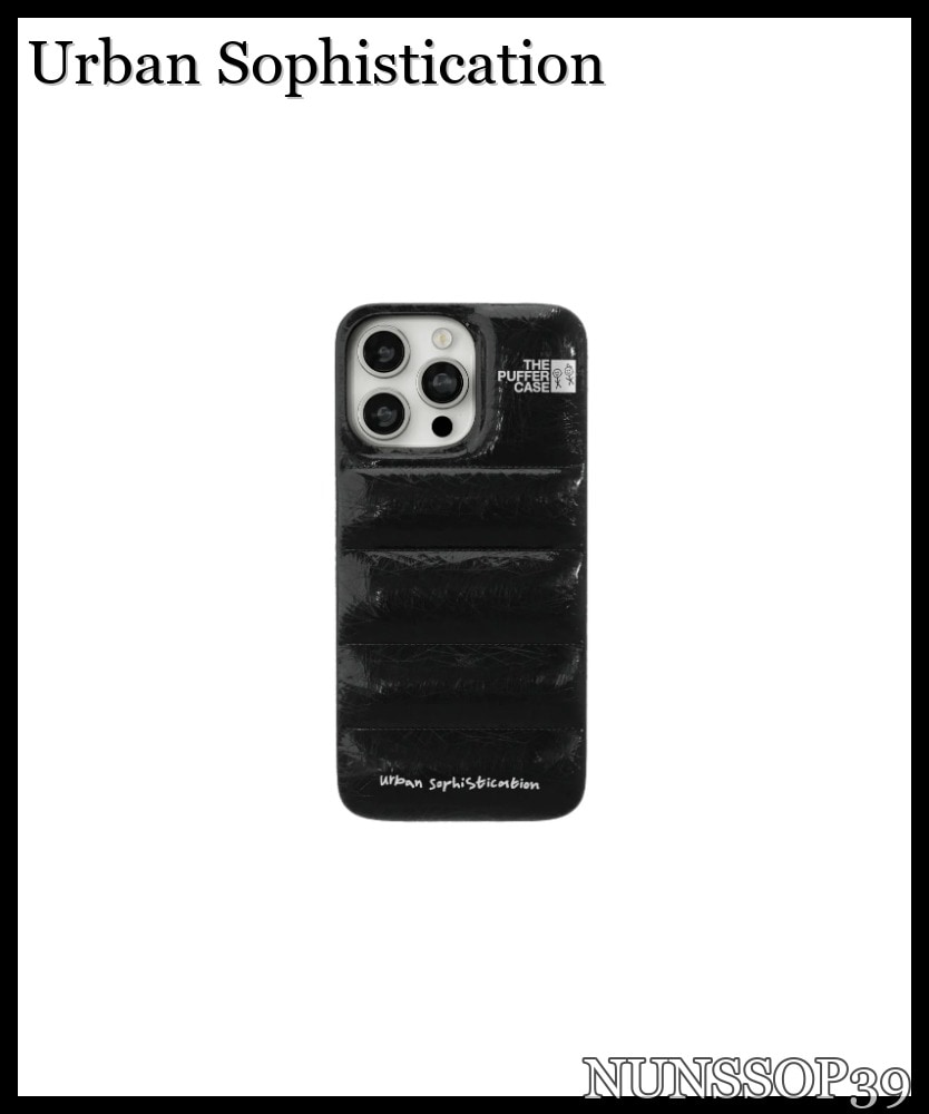 Urban Sophistication THE PUFFER CASE - NOIR