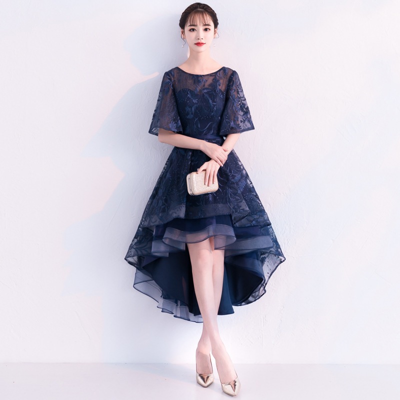 格安販売中 ウエディングドレス 結婚式 ドレス パーティードレス ロングワンピース ドレス ロングドレス パーティードレス 結婚式のパーティードレス前は短くて後ろは長いオーラの女王端正で優雅なセレブパーティー ドレス サイズ Xs Www Viacaocatedral Com Br