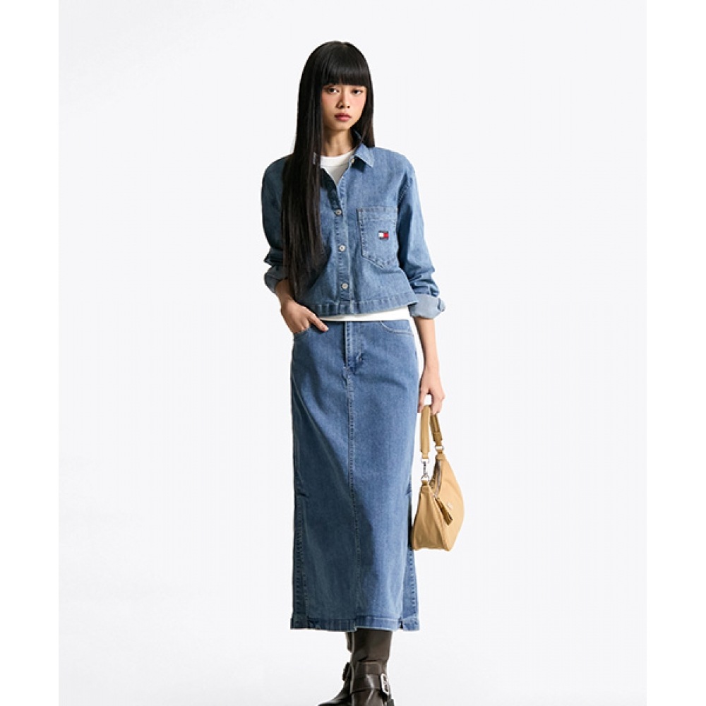 トミージーンズハイマキシスカート (T32F0NFS01TWL11A5)