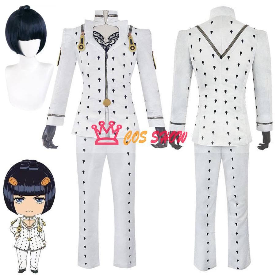 厳選素材ジョジョの奇妙な冒険 黄金の風 ブローノ・ブチャラティ コスプレ衣装 制服 スーツ 仮装 日常服 イベント クリスマス ハロウィン ステージ 文化祭 学園祭