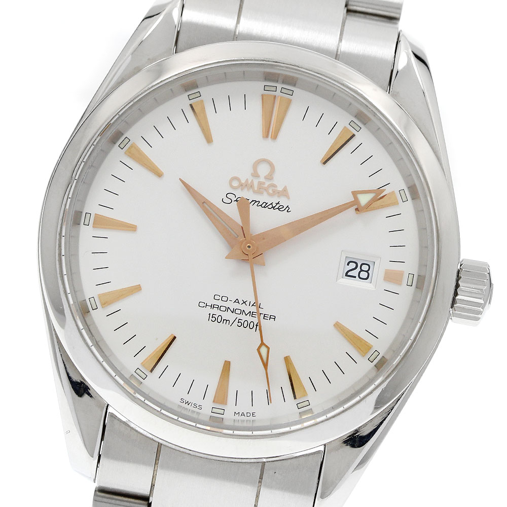 オメガ OMEGA 2503.34 シーマスター アクアテラ コーアクシャル デイト 自動巻き メンズ 良品 _903266【中古】