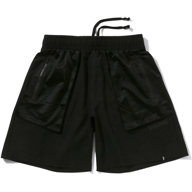 フハクパンツ ジップガセットポケット バスケットプラクティクスパンツ (smp22040-1000)