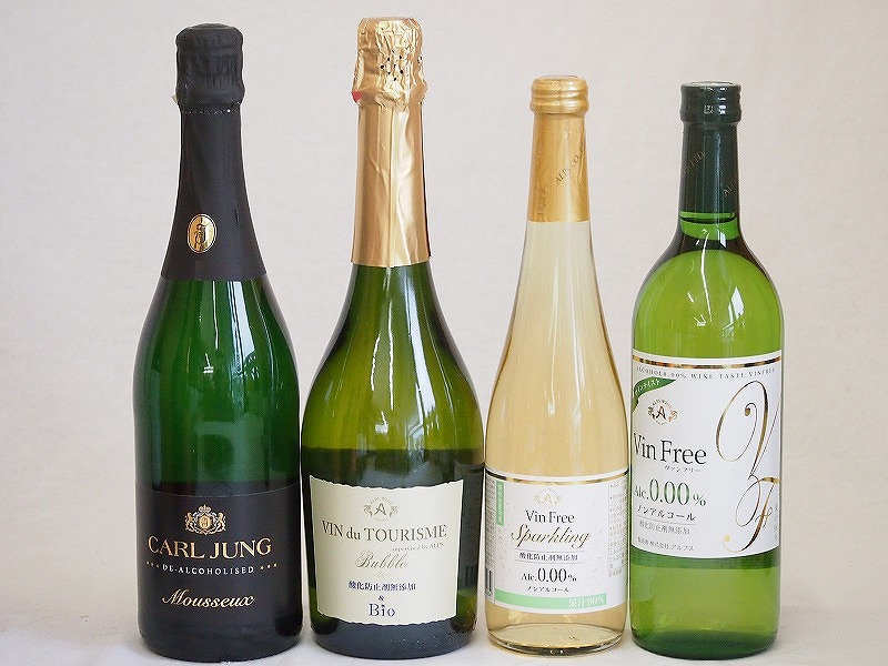 有機ワインとノンアルコールワイン4本セット(ヴァンフリーノンアルコール赤ワイン ヴァンフリースパーク