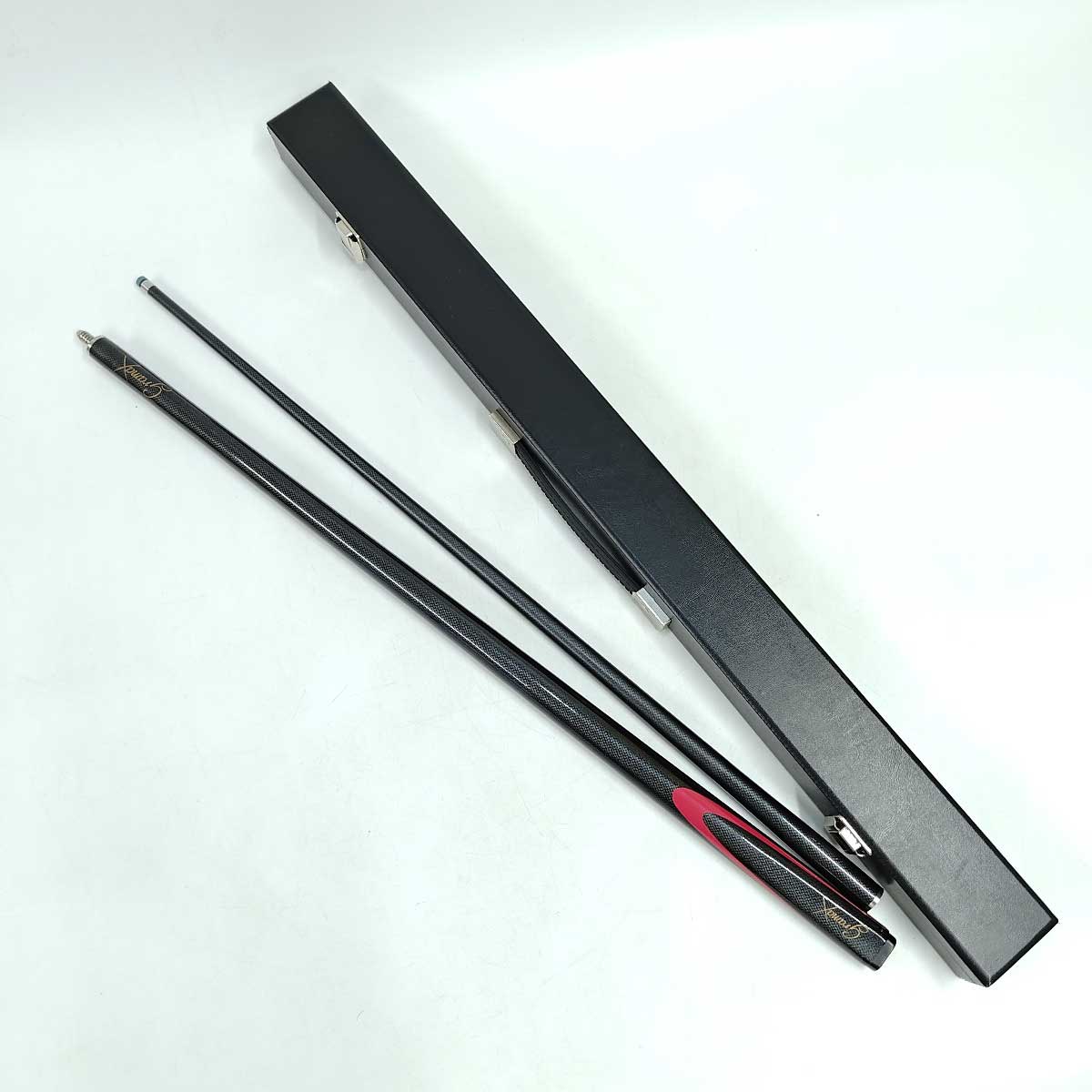 【中古】Gramax snooker スヌーカーキュー ビリヤード キューケース付