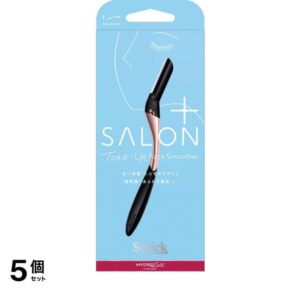 シック ハイドロシルク サロンプラス トーンアップフェイススムーサー ホルダー 1本入 5個セット