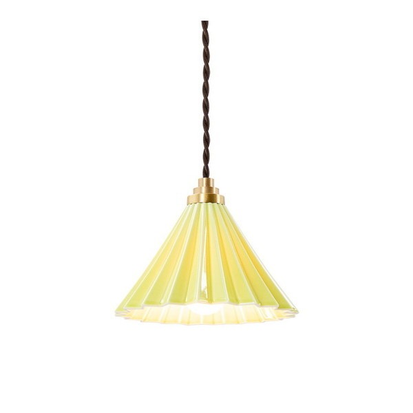 gram8 TC-1512-BR/GR DRIPPER LAMP ペンダントライト コンセントタイプ グリーン ブラウンコード [LED電球付属] メーカー直送