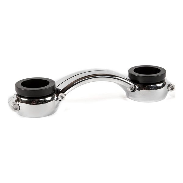フォークブレース アルミビレット クローム Bonneville T100/T120 02-24 MTE084.B