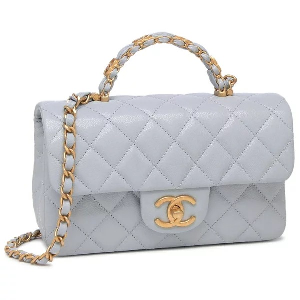 ハンドバッグ ショルダーバッグ マトラッセ CCマーク ココマーク ミニバッグ ブルー レディース AS5701 B21431 U2367