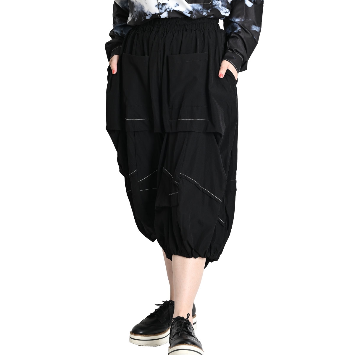 サルエルパンツ メンズ レディース バルーンパンツ アラジンパンツ アジアン エスニック ファッション サルエル パンツ 個性的 大きいサイズ 柄 春 夏 秋 サーカスパンツ アジアンパンツ ウエスト 5,005円