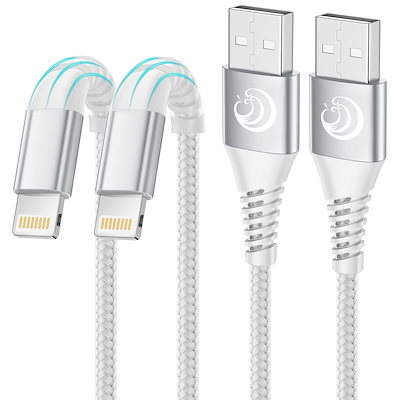 他サイト： ライトニングケーブル 1m iPhone 充電ケーブル 2本セット アイホン充電ケーブル iPhone 充電器コード 耐久 Lightning ケーブル 急速充電 アイフォン 充電ケーブル iPhonの商品画像