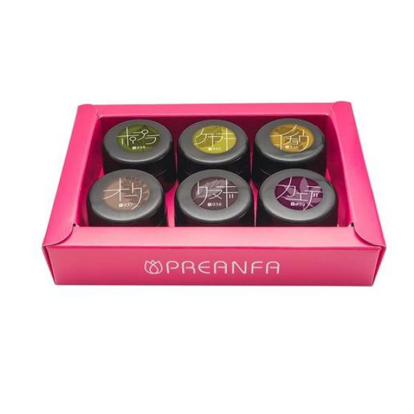 PREGEL(プリジェル) カラーEX フォリアージシリーズ 6色セット