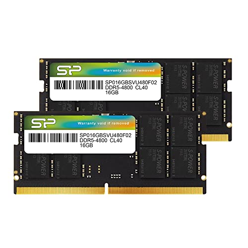 シリコンパワー DDR5 32GB (16GBx2) 4800MHz (PC5-38400) 262