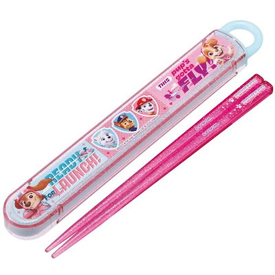 他サイト： ABS2AMAG パウパトロール GIRL お弁当 箸箱セット 開けやすいスライド式 抗菌加工の商品画像