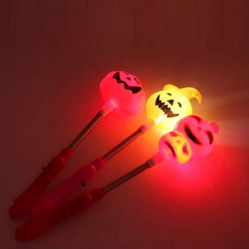 ハロウィンスプリングLEDライトボンネット×12個面白いおもちゃパーティー小道具グループギフトイベントプロモーション