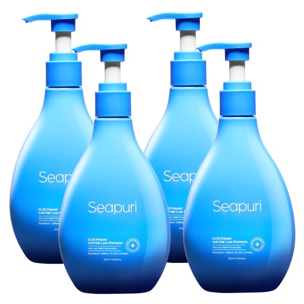 シピュリ ポリセット シャンプー ポリフェノールシャンプー 4box