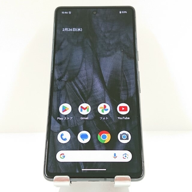 Google Pixel 7 au オブシディアン 送料無料 本体 c10212 【中古】