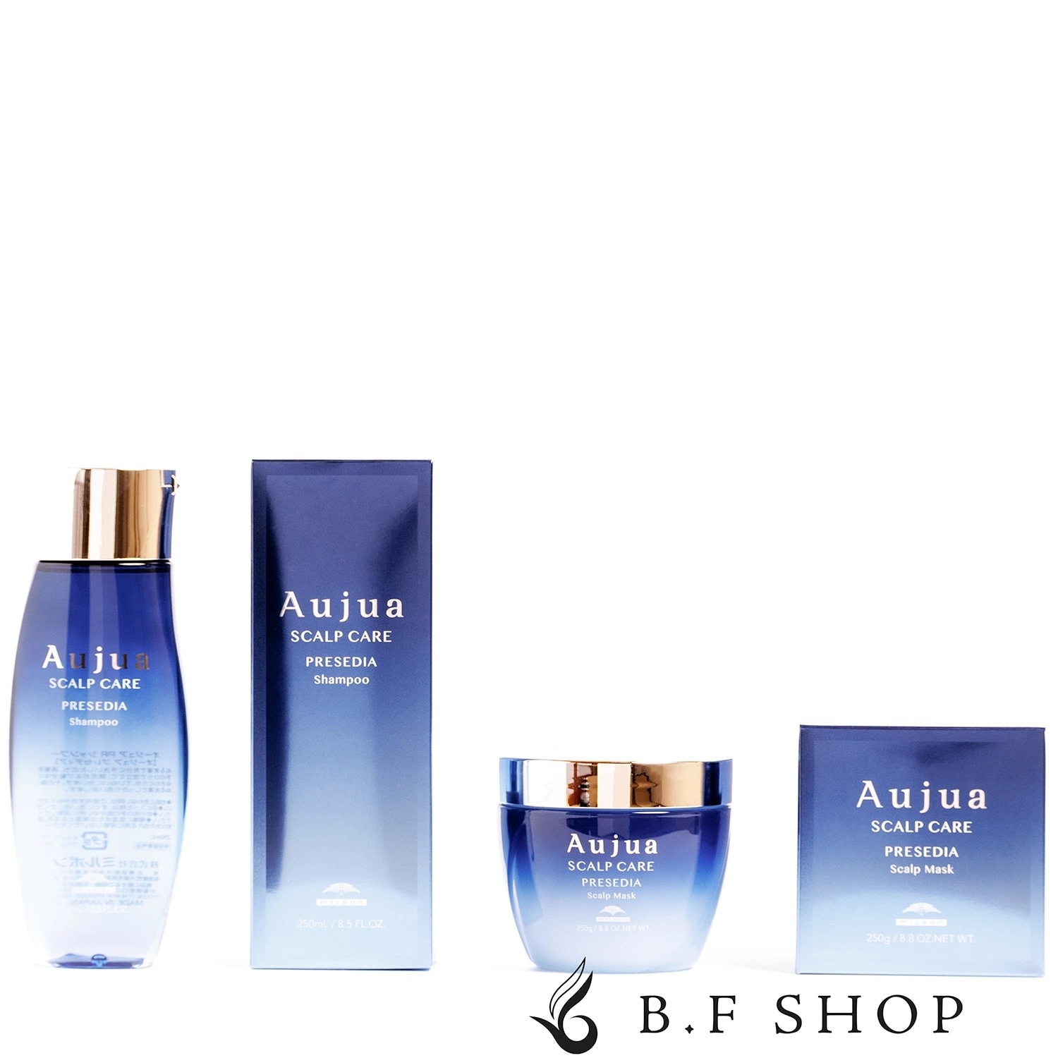 【セット品】ミルボン オージュア プレセディア シャンプー & スカルプマスク 250ml + 250g トリートメント LSC