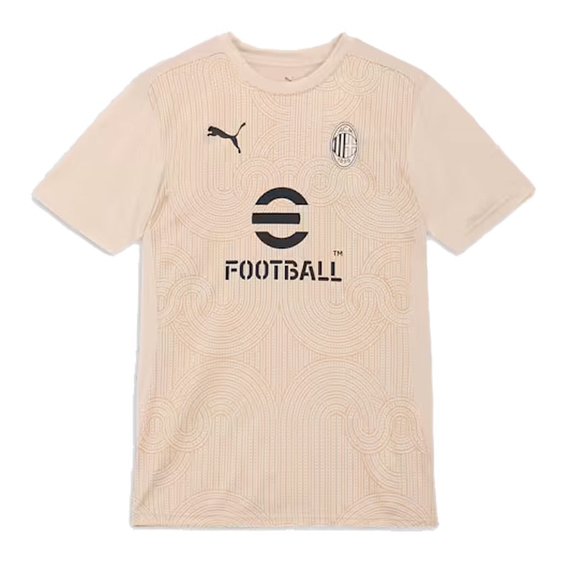 ACM ACミラン 2024-25 プレマッチ 半袖 シャツ サッカー ウェア レプリカ 24FW(777712-19)