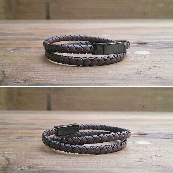 ブレスレット レディースアクセサリー アクセサリー ファッション レザー #1777 ブラウン 上質