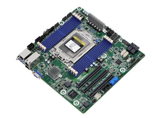 ASRock Rack ROMED8U-2T Micro-ATX Server Motherboard AMD SP3 (LGA4094) EPYC 7003 and 7002 Series Dual