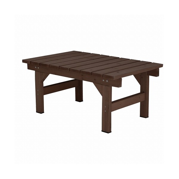 住まいスタイル ユニット縁台ベンチ hiyori 幅87奥行55cm 単品 ダークブラウン DE-8755DBR メーカー直送