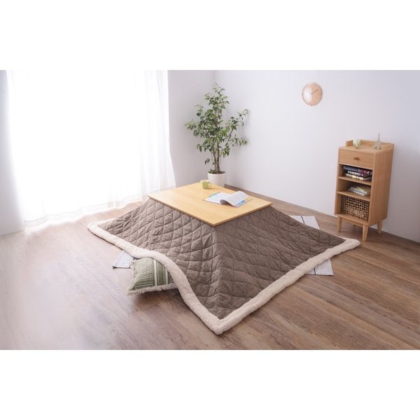 薄掛けコタツ布団 ブラウン KK-102BR 190230