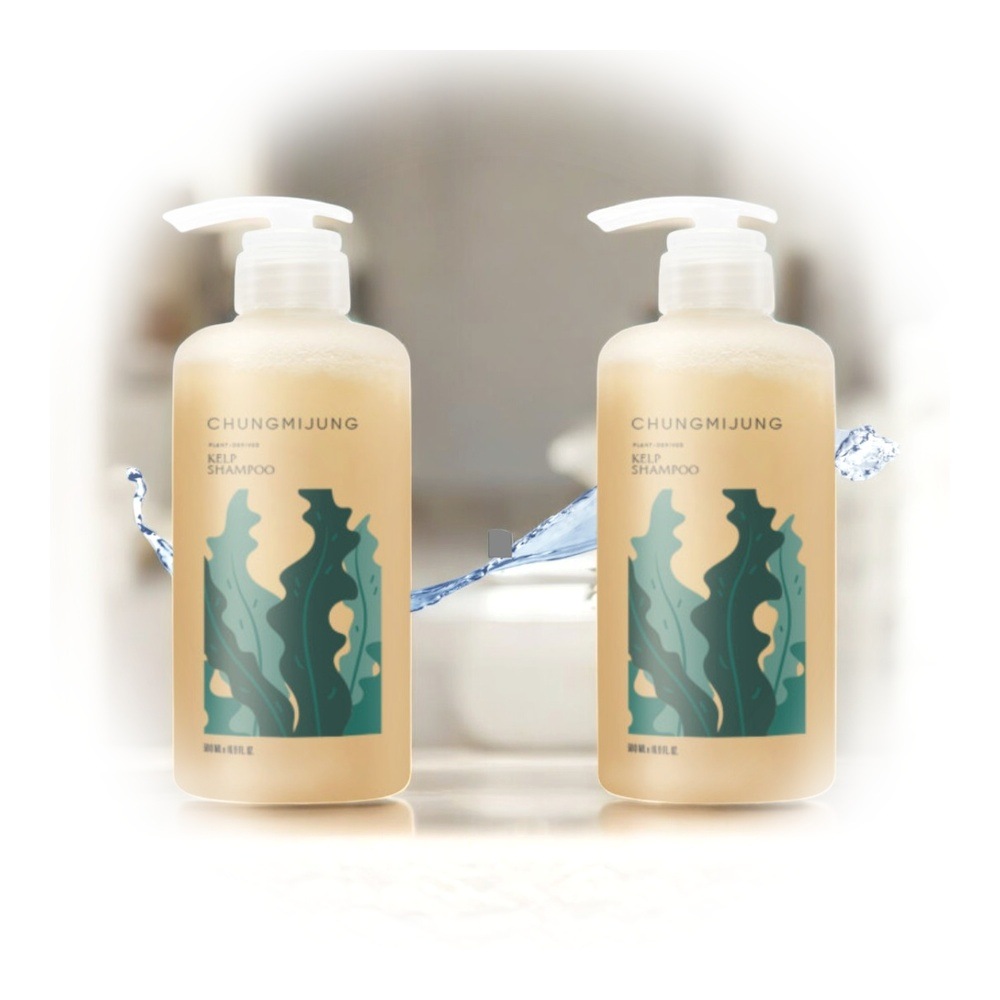 昆布 ナチュラルシャンプー 500ml×2 妊婦さん向け [天然由来+低刺激+家族で使える]