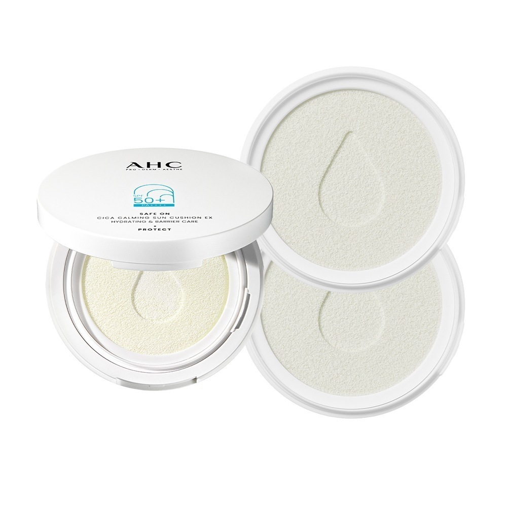 セーフオン シカ カーミング サンクッション 本品25g 1個 + 詰め替え25g 2個 セット ( 紫外線 / 保湿 / 鎮静 )