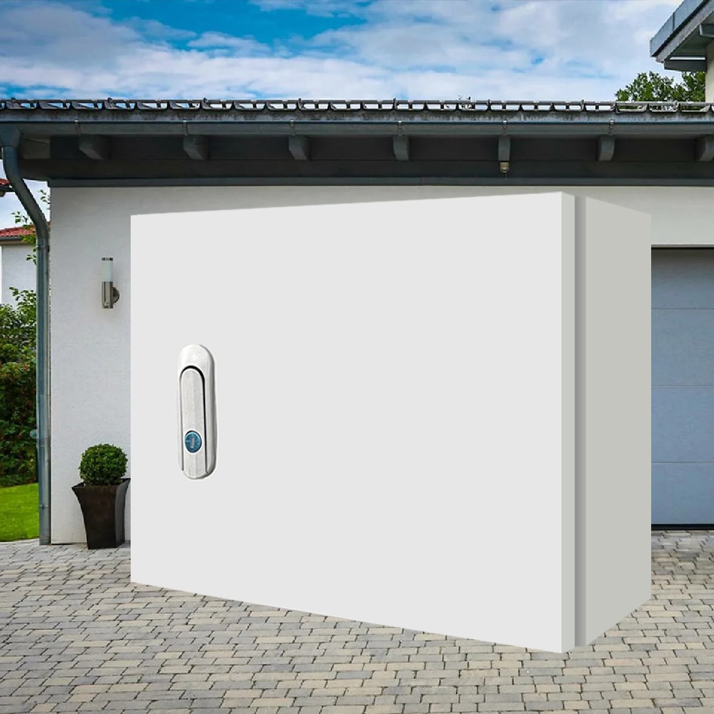 [30*25*14cm]電気ボックス コンセントボックス ウオルボックス 耐候ボックス 防塵防水 電気ボックス ヒンジ付きジャンクション ボックス 配線ボックス 電源タップ収納 防水