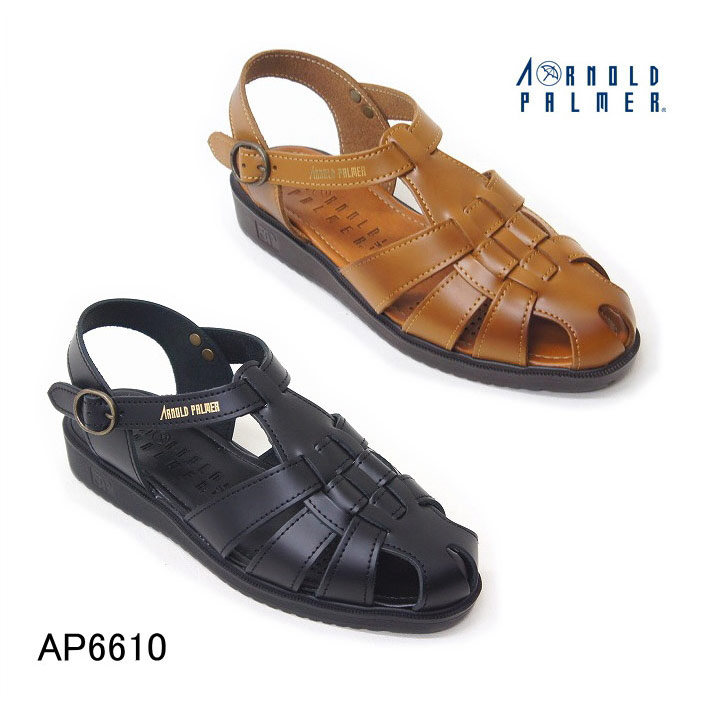 オフィス　サンダル　メンズ　本革　Arnold Palmer アーノルドパーマー 父の日 ギフト 普段使い 実用的 ap6610
