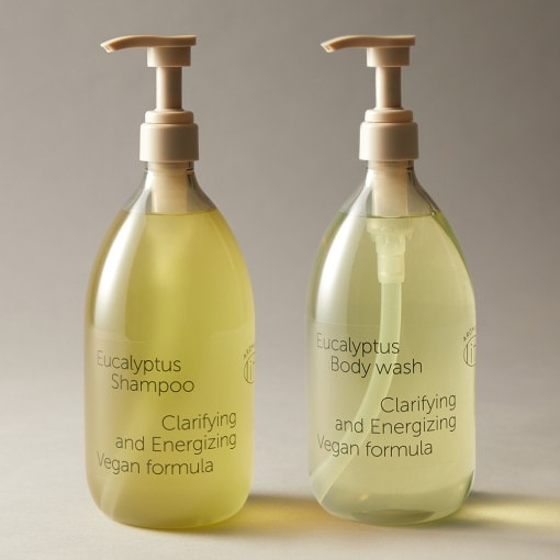 ライフユーカリシャンプー&ボディウォッシュ2点セット (シャンプー 1L+ボディウォッシュ1L)大容量ヘアケアボディケアセット