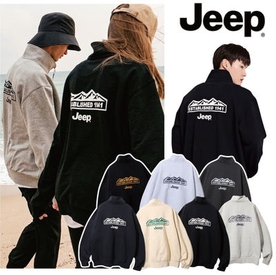 ユニセックス/ HALF ZIP-UP M-LOGO SWEAT/トレーナーアウター/トップス/ ニット/ パーカー