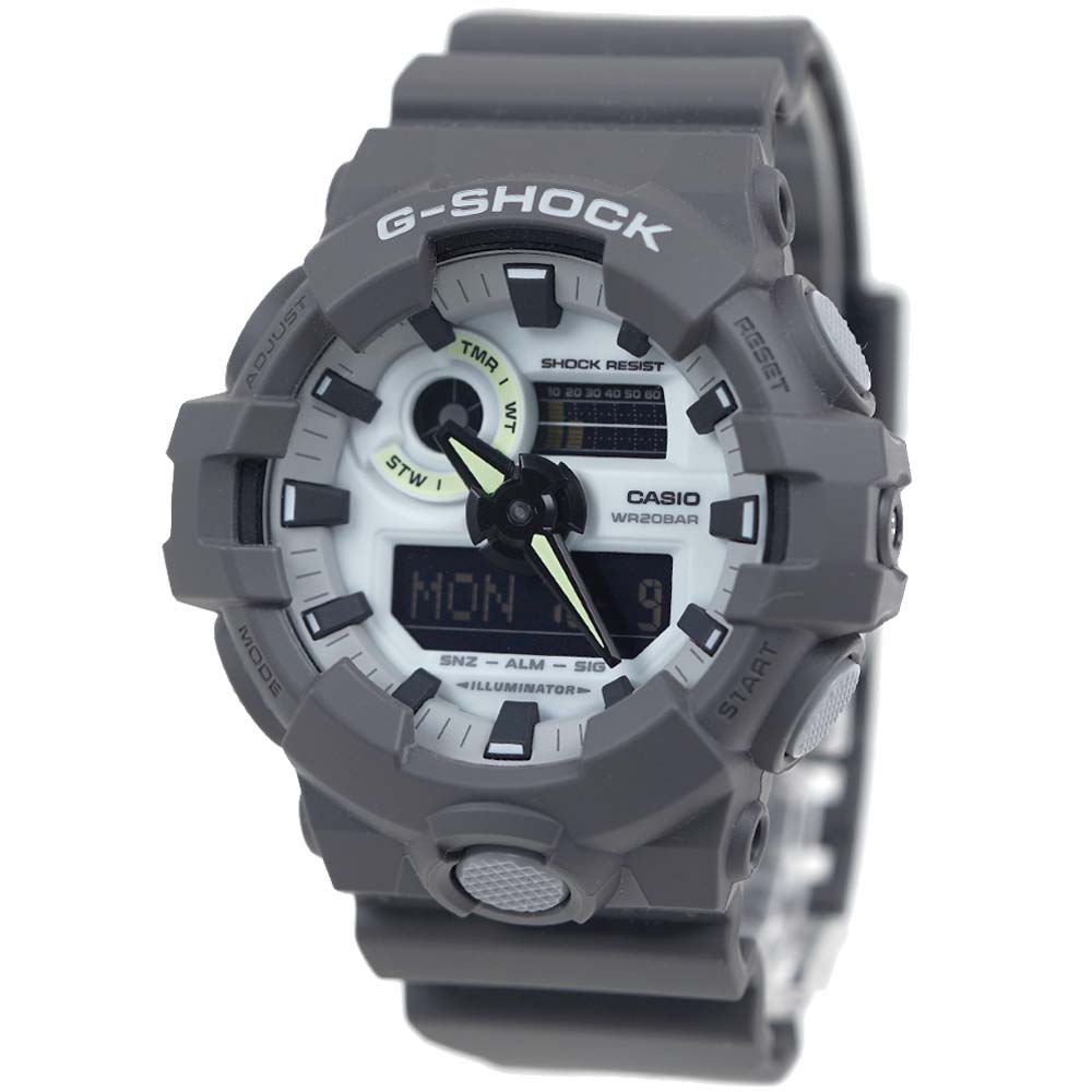 カシオ Gショック CASIO G-SHOCK ジーショック 腕時計 メンズ グレー GA-700HD-8A
