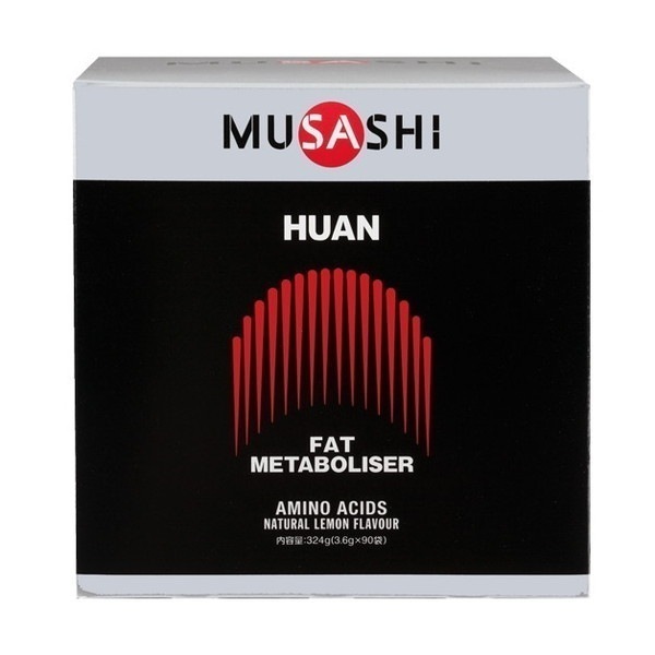 ムサシ HUAN スティック 90本入り サプリメント コンディショニング ヘルスケア 体づくり アミノ酸 スポーツ ゴルフ ランニング