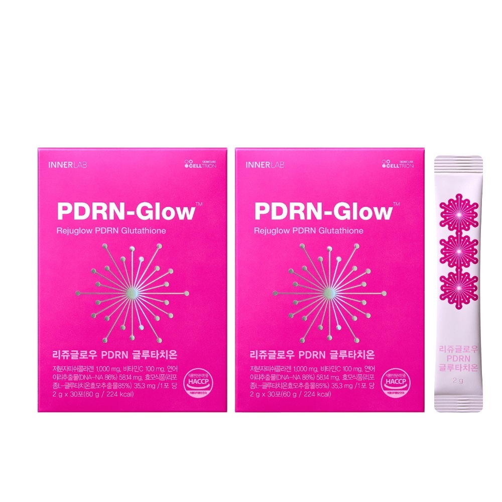 インナーラップ リジュグロー PDRN グルタチオン 30包 + 30包