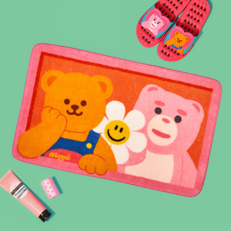 WIGGLE WIGGLE / BELLYGOM X Wiggle Wiggle foot mat / フットマット