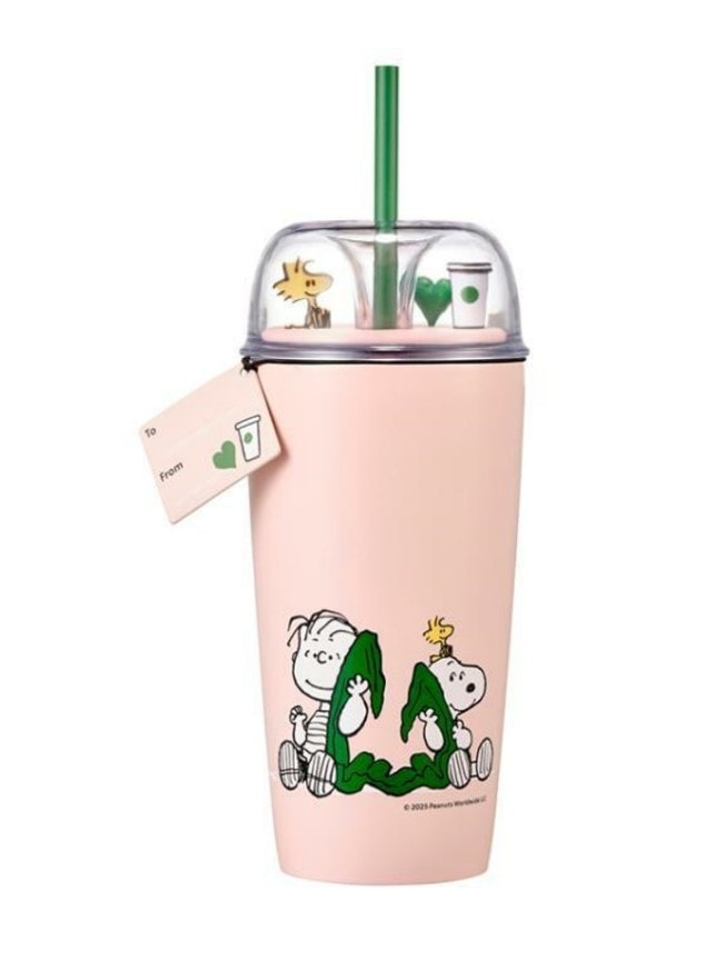 [25SS] ピーナッツ フレンドシップ ゼロ コールドカップ 473ml 韓国スターバ グッズ