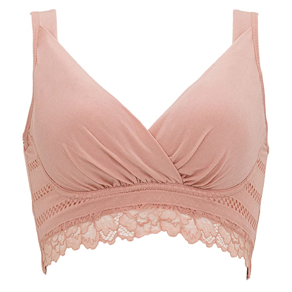 [ブラデリス ニューヨーク] ノンワイヤー補整ブラ ブラデリスミー オールインワンブラ ローズピンク S